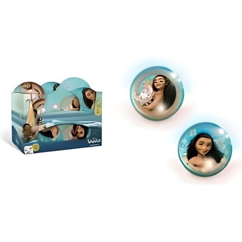 Balle Rebondissante Lumineuse - Homerokk - Vaiana Disney - Rouge Et Vert - Mixte - Bleu