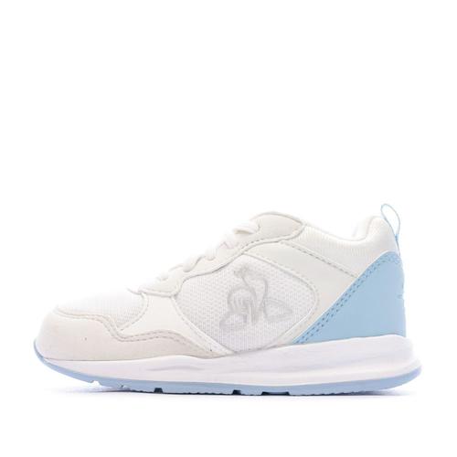 Baskets Blanches Garçon Le Coq Sportif Lcs R500 Inf Iridescent Optical