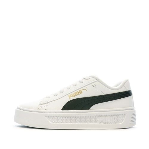Baskets Blanches Femme Puma Smash Platform V3 - 37