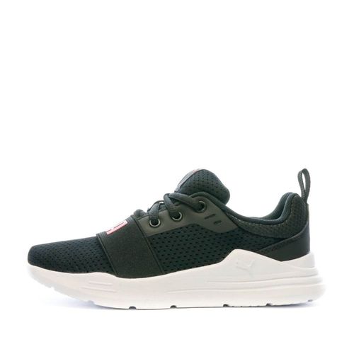 Baskets Noir Fille Puma Wired