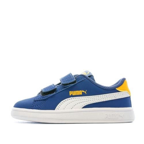 Baskets Bleu Bébé Garçon Puma Smash V2 Buck V Inf