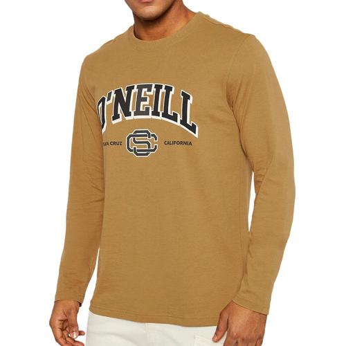 T-Shirt Manches Longues Marron Homme O'neill Surf State