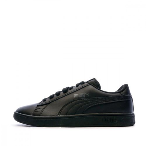 Baskets Noires Garçon Puma Smash V2 L