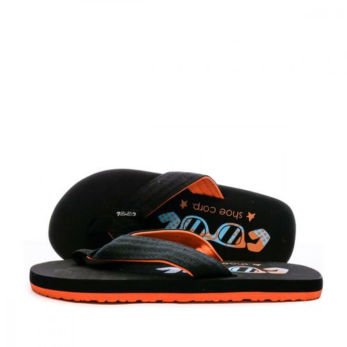 Tongs Noir Garçon Cool Shoe Dony Boy