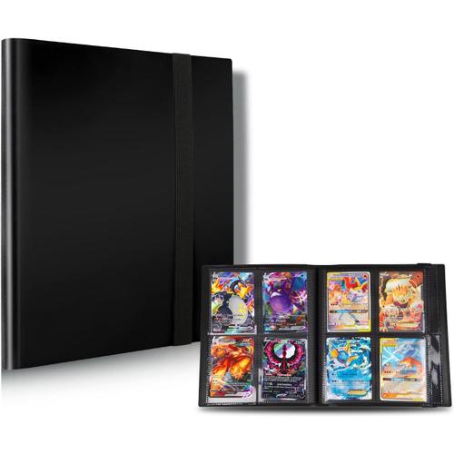 Carte Album, 20 Pages Classeur Pour Cartes, 160 Pochettes Pour Cartes ¿¿ Collectionner, Pochette Carte Avec Poches Des Deux C?T¿¿S, Safe Album Classeur Pour Yu-Gi-Oh! Carte