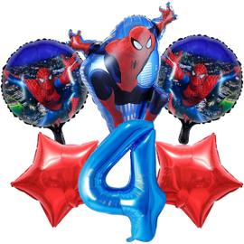 Decoration Anniversaire Spiderman Set,Décoration Anniversaire