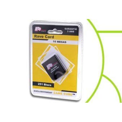 Koo Interactive - Carte Mémoire Pour Game Cube