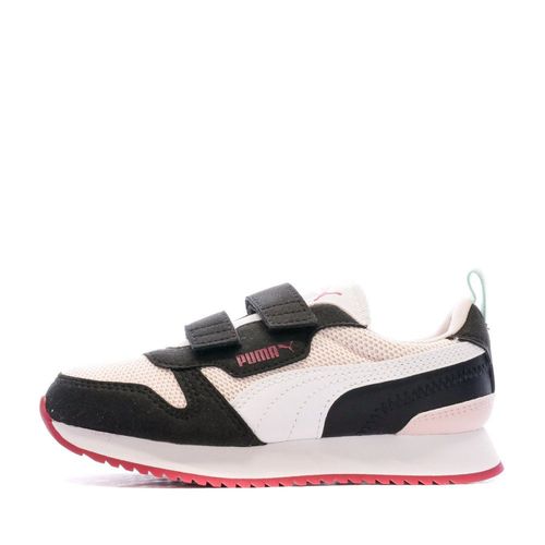 Baskets Noir/rose Fille Puma R78