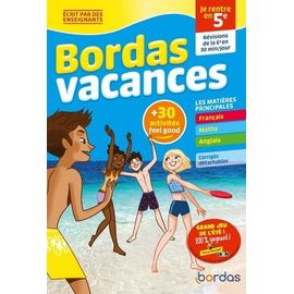Bordas Vacances - Je Rentre En 5e