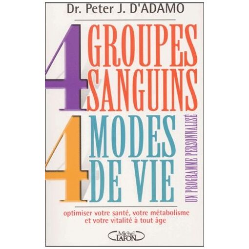 4 Groupes Sanguins, 4 Modes De Vie