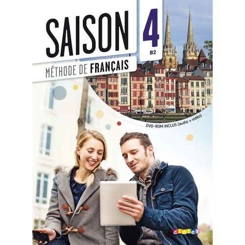 Saison 4 B2 - Méthode De Français (1 Dvd + 1 Cd Audio)