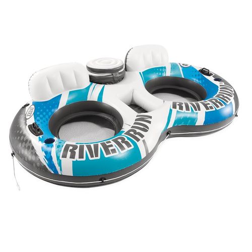 Double Fauteuil Gonflable Intex Lounge River Run 2 Avec Glacière