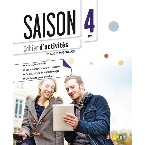 Saison 4 B2 - Cahier D'activités (1 Dvd + 1 Cd Audio)