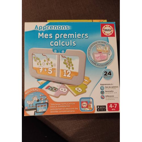 Apprenons Mes Premiers Calculs Educa 4-7 Ans
