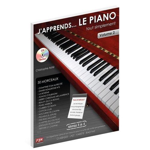 J'apprends Le Piano Tout Simplement - Tome 2 (1 Cd Audio)