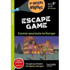 Escape Game De La 5e À La 4e - Cahier De Vacances