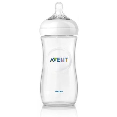 Biberon Avent Natural 330 Ml Trasparente Scf036/17