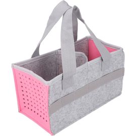 Étui De Transport Pour Toniebox Et Accessoires,Peut Contenir 30-40 Tonies Figurine,Sac De Transport Toniebox Avec Poignée(Rose)