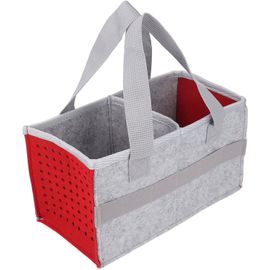 Étui De Transport Pour Toniebox Et Accessoires,Peut Contenir 30-40 Tonies Figurine,Sac De Transport Toniebox Avec Poignée(Rouge)