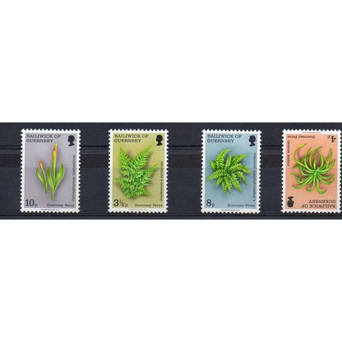 Guernesey Timbres Plantes