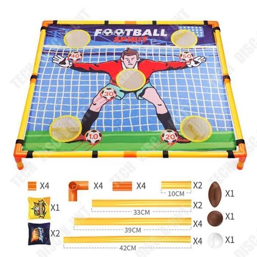 Td® Sac De Sable Pour Enfants Lancer Cible Décrochage Jeu De Tangage Pratique Cible Ensemble Jouets De Combat Compétitifs En Plein A