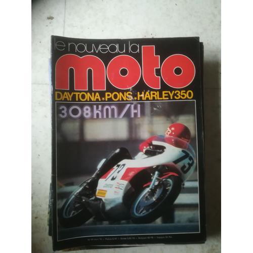 La Moto 49 De 1974 Colpin,Harley 350ss,Pons,Daytona,Honda Chaly Cf70