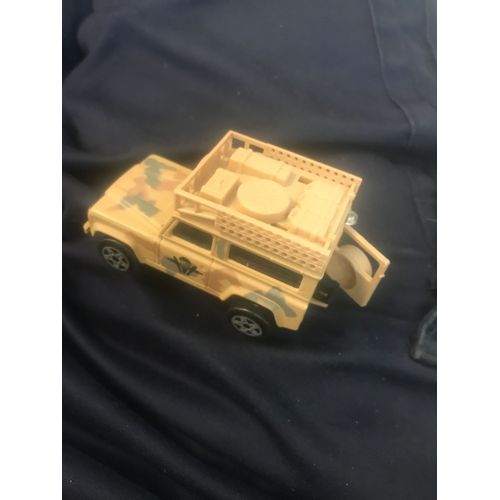 Voiture Miniature Militaire Land Rover - N.266 - Majorette - 1/60