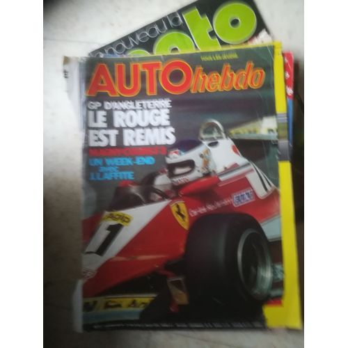 Auto-Hebdo N° 123 : Gp Angleterre Reu..The..Man