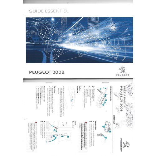 Manuel D'utilisation Peugeot 2008 2018