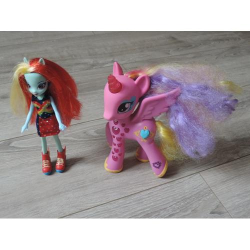 Lot Petit Poney : Equestria Girl Et My Little Pony Electronique
