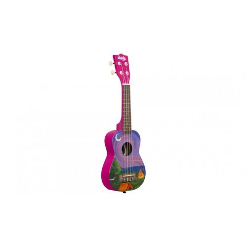 Kala Wood Ukadelic Happy Camper - Ukulele Soprano