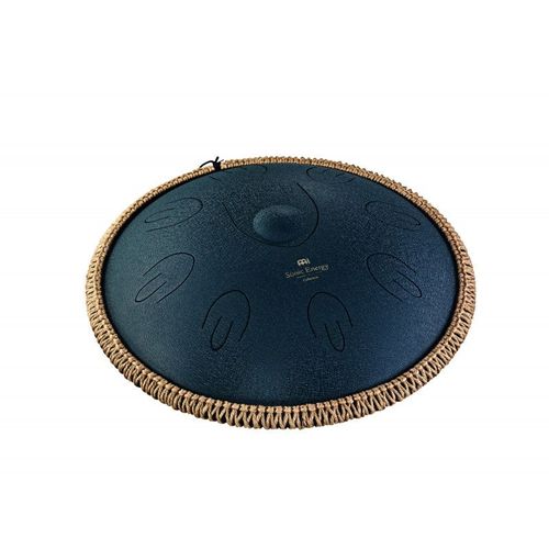 Meinl Sonic Energy Octave Steel Navy Blue Tongue Drum, 16 Pouces, D Amara, 9 Notes