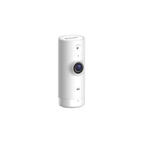 mydlink - Mini caméra Wi-Fi N Full HD - 2 MégapixelsMicrophone intégré - LEDs infrarouge 5m - Angle de vue 129° - Detection de Perso