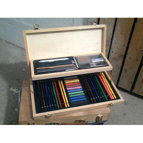 Malette À Dessin - Fusains Et Crayons De Qualité Supérieure