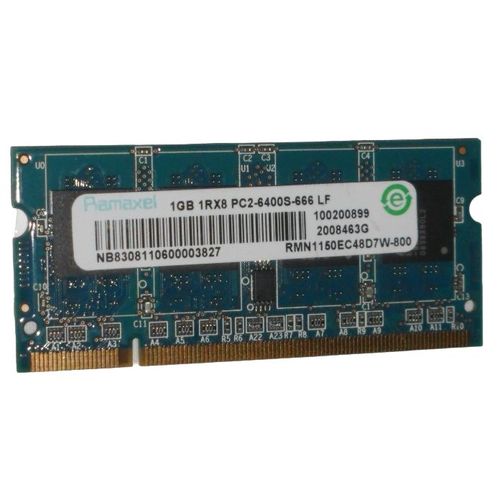 Ramaxel 1GB 1Rx8 Pc2-6400s-666 LF - 100200899 2008463G