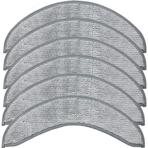 Lot de 6 serpillères de rechange pour aspirateur iRobot Roomba Combo J7 J7 + - Lavables et réutilisables en microfibre, Accessoires réutilisables