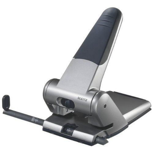 Leitz Duax 51800084 Perforateur 2 trous Capacité-65 feuilles Gris