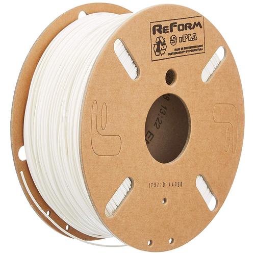 Formfutura 175RPLA-WHT-1000 3D Printer Filament, Polylactic Acid, Off-blanc