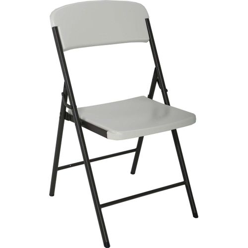 Lifetime Lft Basic Bl Chaise Pliable Multifonctionnel, Blanc