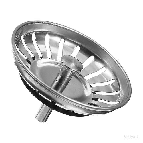 Crépine d'évier de cuisine, capteur d'écran approfondi avec bouton de 79mm