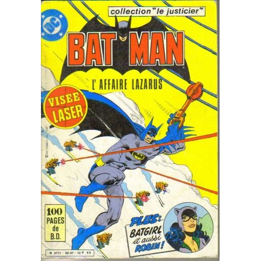 Batman Collection Le Justicier  N° 0 : L'affaire Lazarus