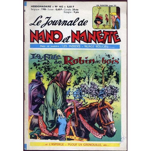 Le Journal De Nano Et Nanette  N° 462 : La Fille De Robin Des Bois