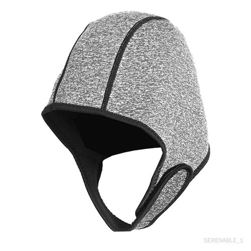 Cagoule De Plongée En Néoprène, Combinaison De Plongée, Couvre-Chef Confortable, Capuche De Surf Thermique, Casquette De Surf Pour Femmes Et Hommes, Gris Clair