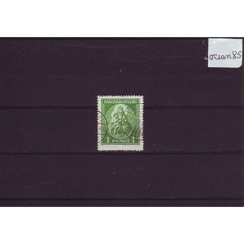 Hongrie 1932 : Madone Et L'enfant - Timbre Oblitéré