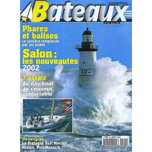 Bateaux  N° 524 : Phares Et Balises, Salon: Les Nouveautes 2002
