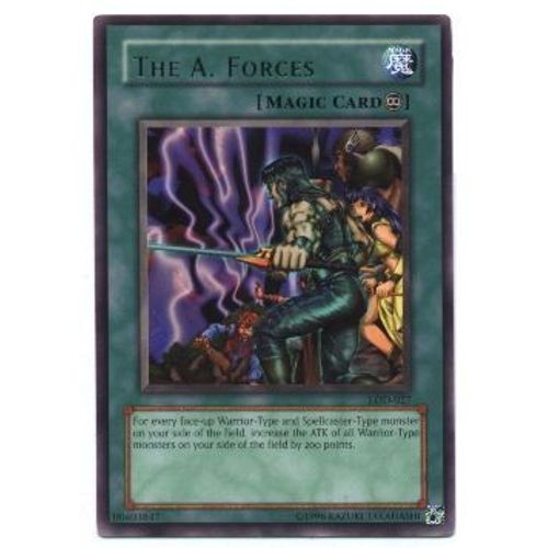 Yu-Gi-Oh! Us Série Lod - Carte Rare - Lod-027 - The A. Forces