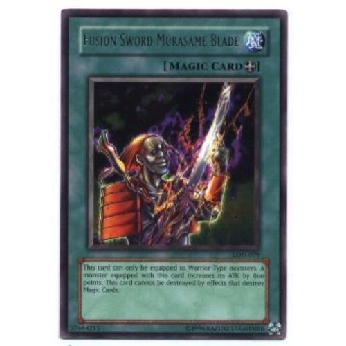 Yugioh Us Série Lod Carte Rare N° Lod-079 Fusion Sword Murasame Blade