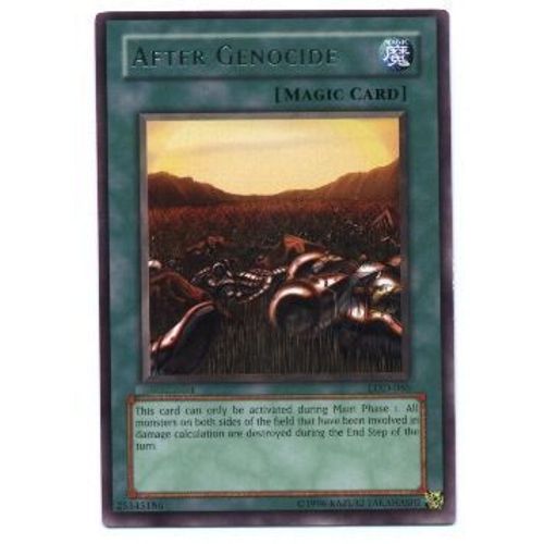 Yugioh Us Série Lod Carte Rare N° Lod-086 After Genocide