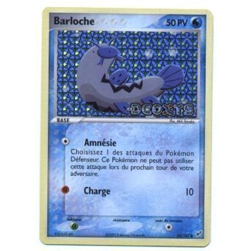 Pokemon Francaise Ex Deoxys Holo N° 54/107 Barloche