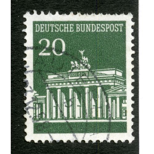 Timbre Oblitéré Deutsche Bundespost, 20